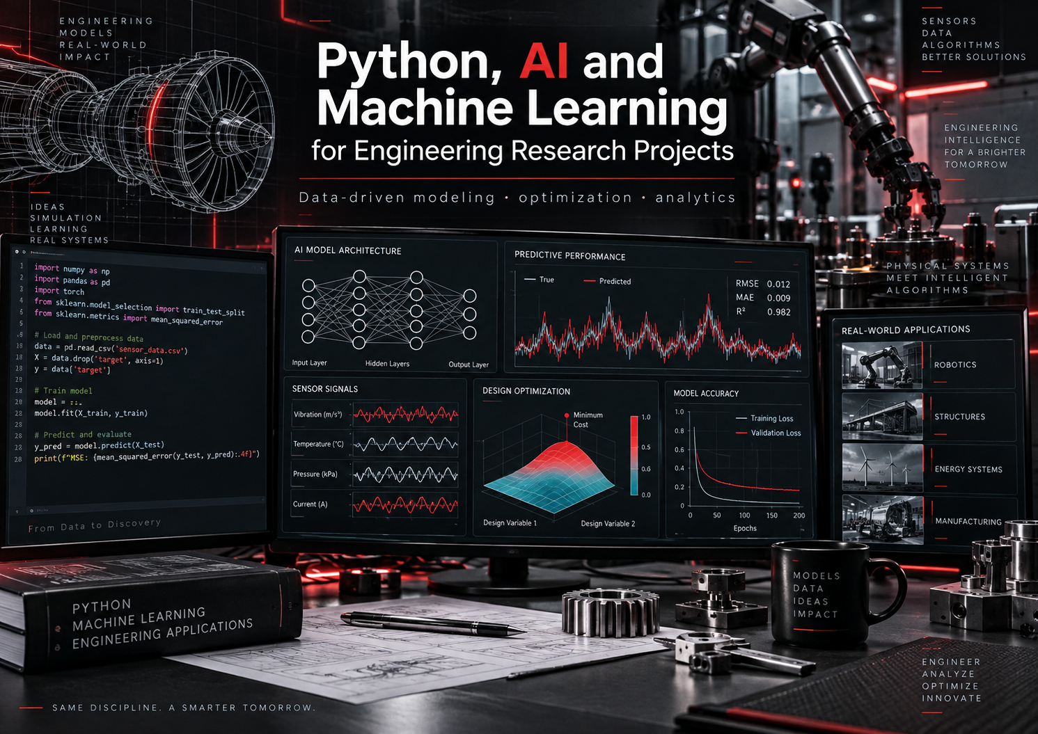 Image Segmentation for Engineering Inspection for Advanced Engineering Research using Python / AI