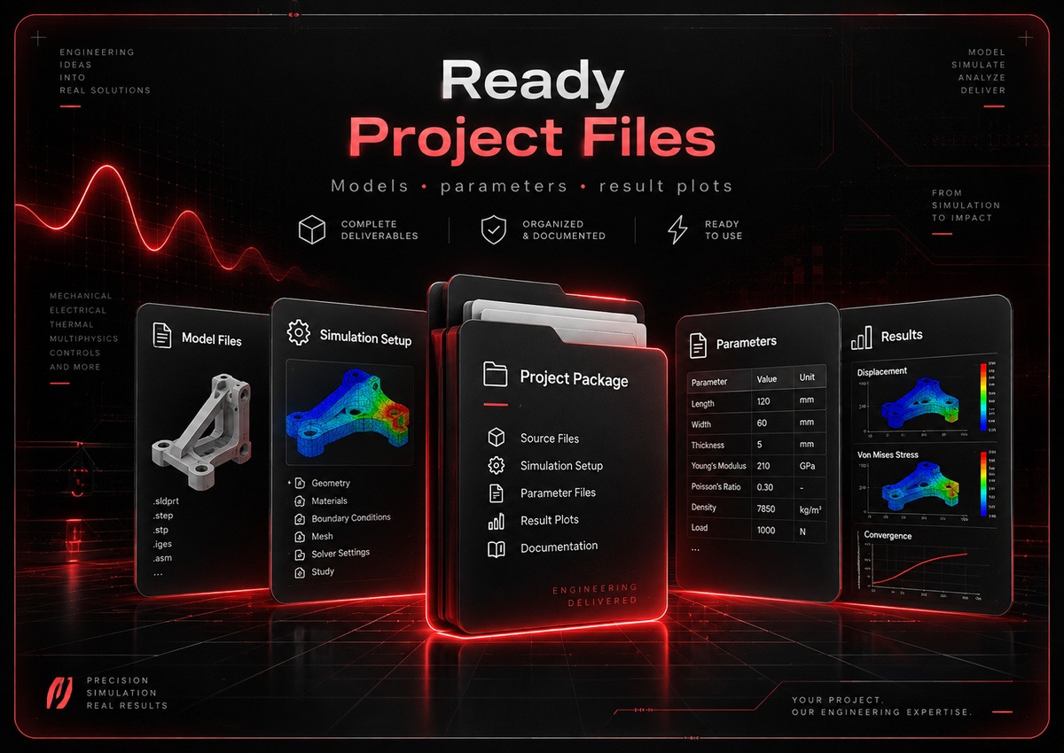 Ready project files and engineering deliverables