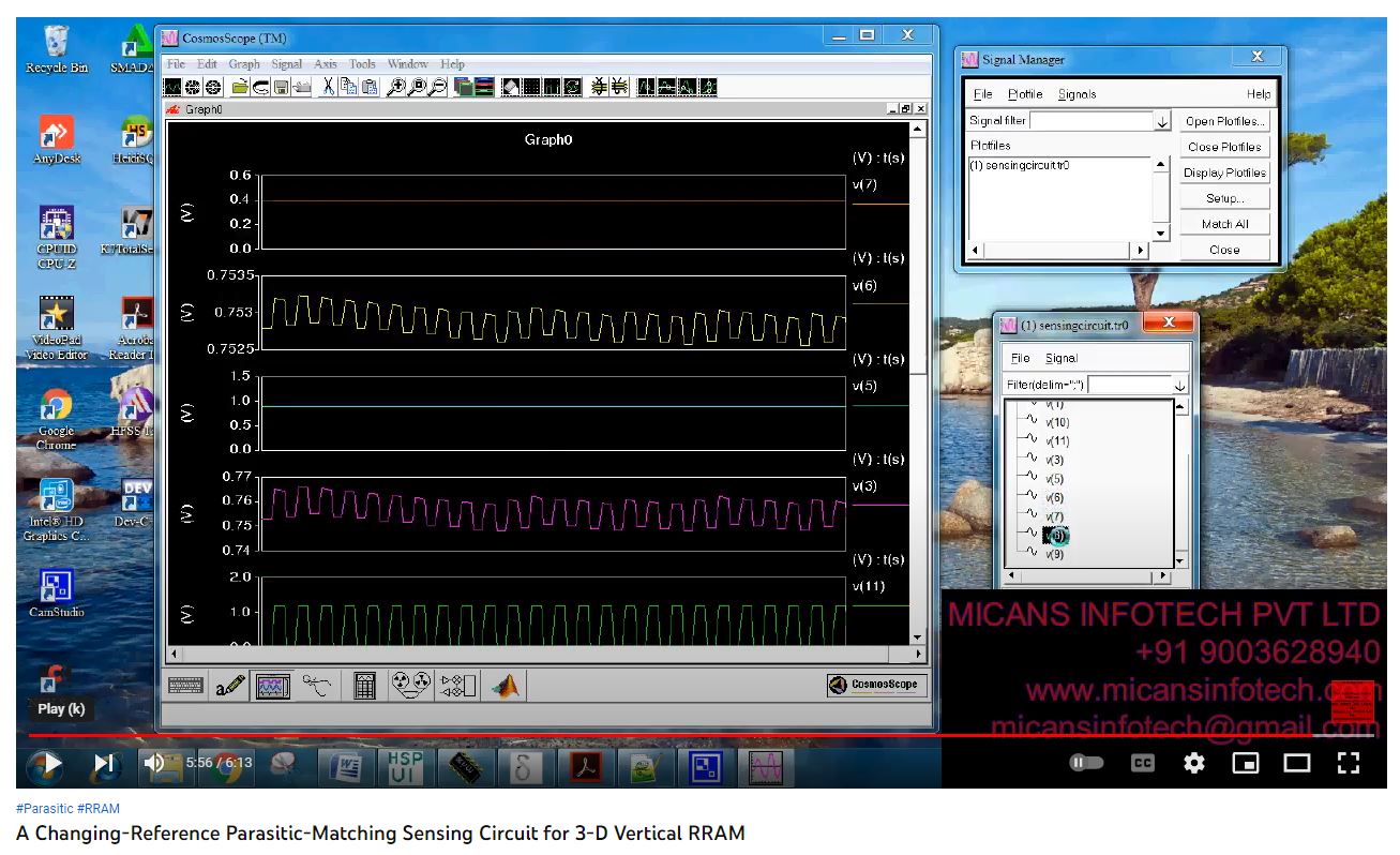 A Changing-Reference Parasitic-Matching Sensing Circuit for 3-D Vertical RRAM-Microwind-VLSI project simulation thumbnail for Renewable Energy Engineering