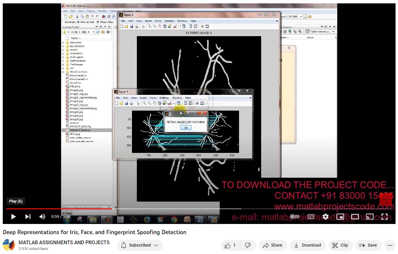 Deep Representations For Iris Face And Fingerprint Spoofing Detection project simulation thumbnail for Signal Processing and AI Engineering