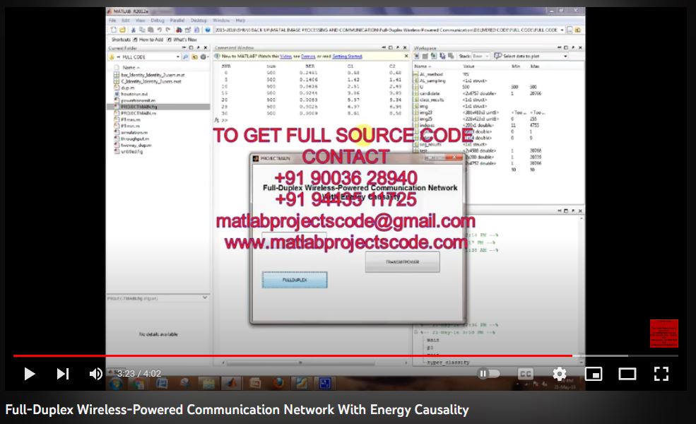 Full-Duplex Wireless-Powered Communication Network With Energy Causality project simulation thumbnail for Renewable Energy Engineering