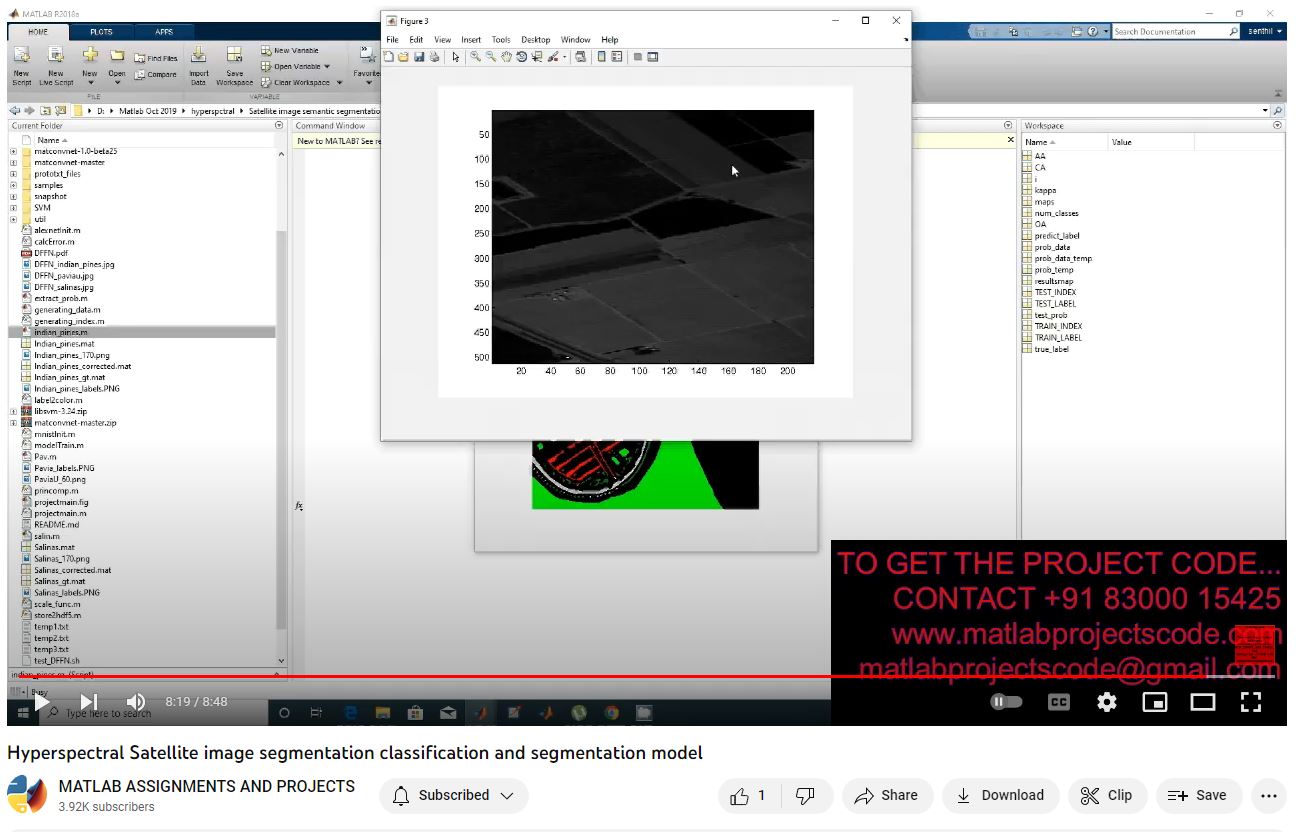 Hyperspectral Satellite Image Segmentation Classification And Segmentation Model project simulation thumbnail for Mechanical, EV and Mechatronics Engineering