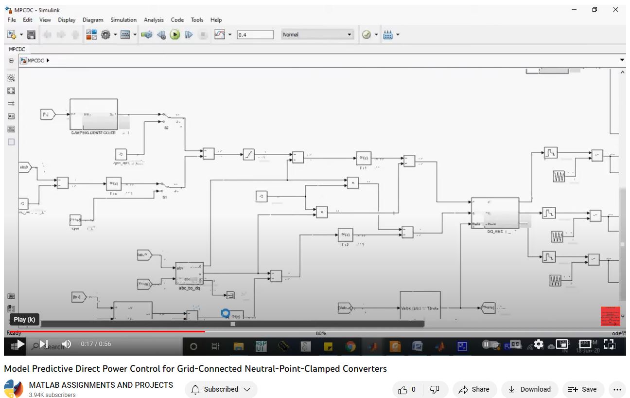 Model Predictive Direct Power Control For Grid-Connected Neutral-Point-Clamped Converters 1 project thumbnail image